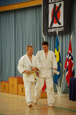 Peter B (silver) & Niklas (brons)